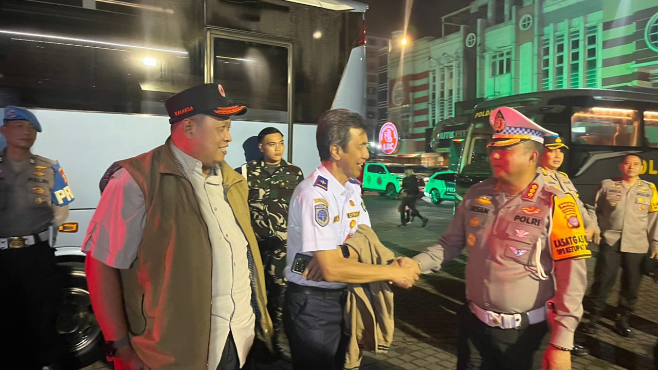 Kadishub Kaltim Hadiri Monitoring Kamtibmas Daring Bersama Kapolri dan Patroli Gabungan Sinergitas